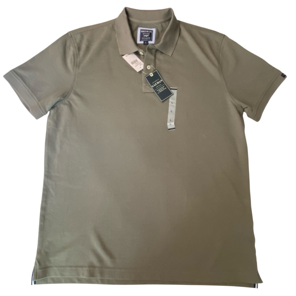 NWT Luxury Cotton Olive Polo Shirt